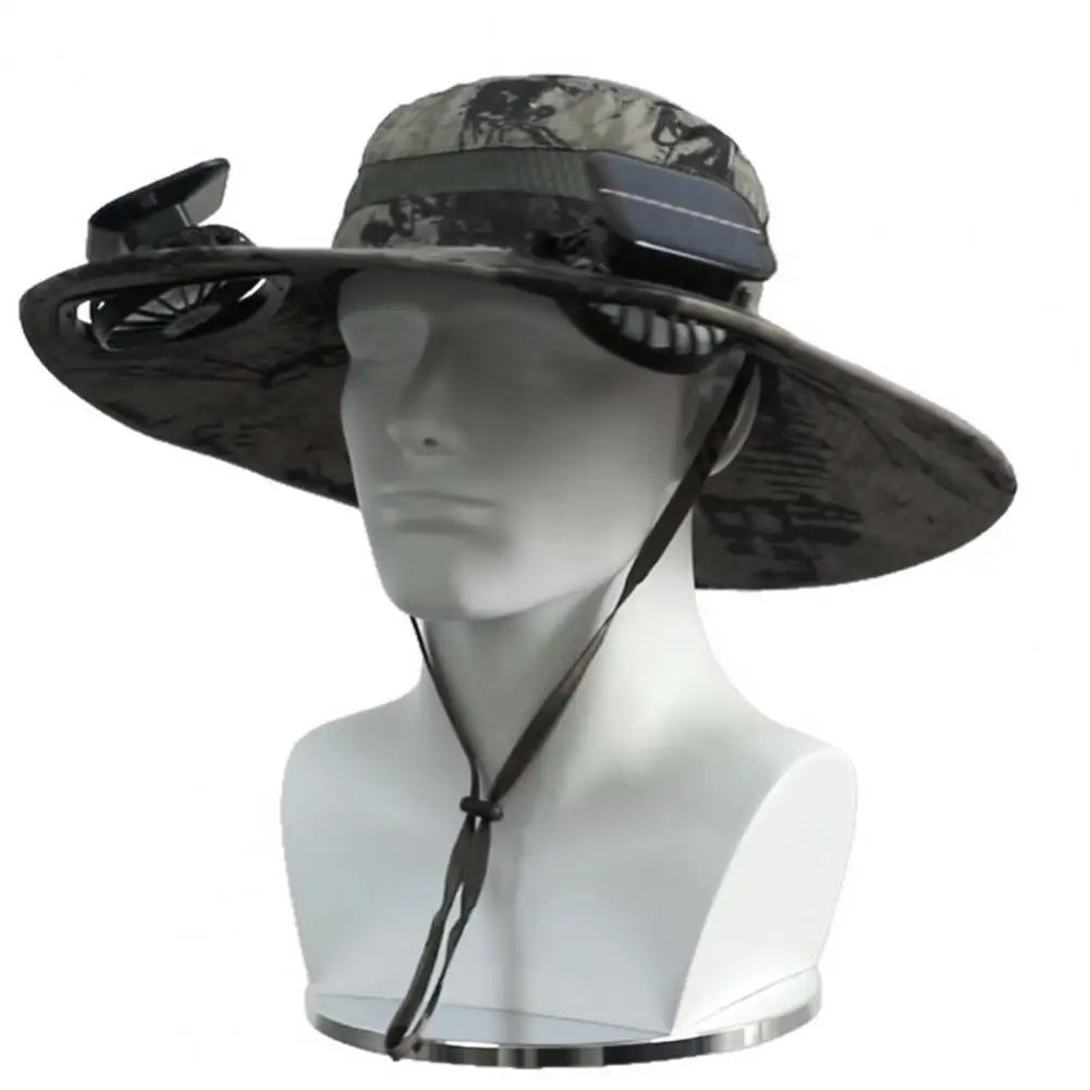 Solar Fan Hat - UPF50 Wide Brim