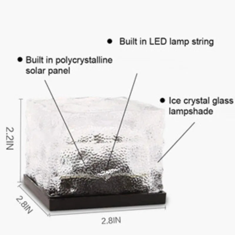 Solar Powered Brick Lights