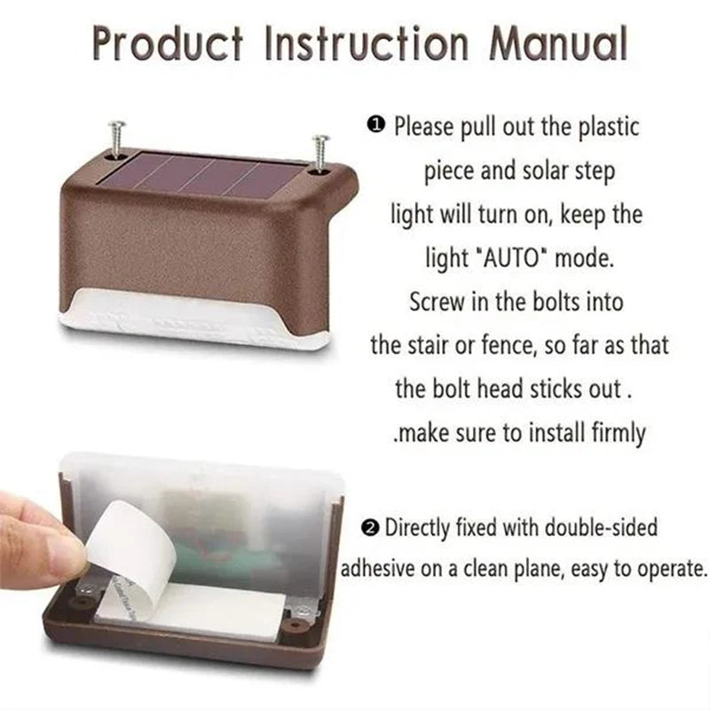 Solar Deck & Step Lights