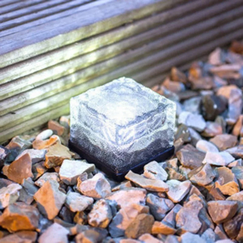 Solar Powered Brick Lights