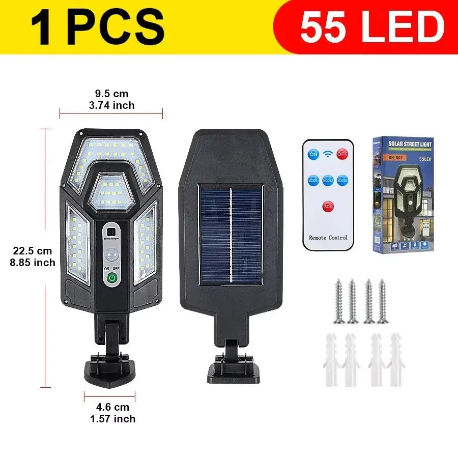Solar Motion Sensor Street Light