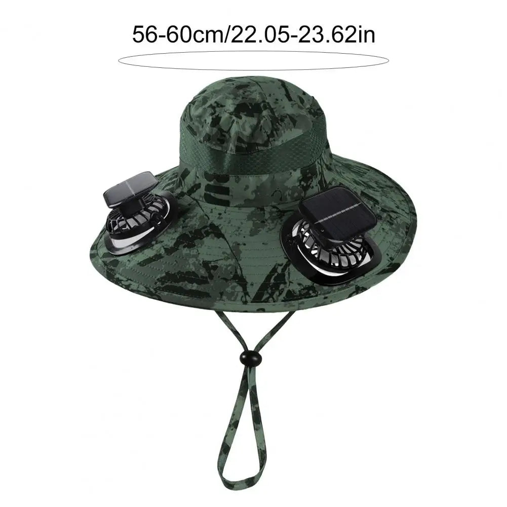 Solar Fan Hat - UPF50 Wide Brim