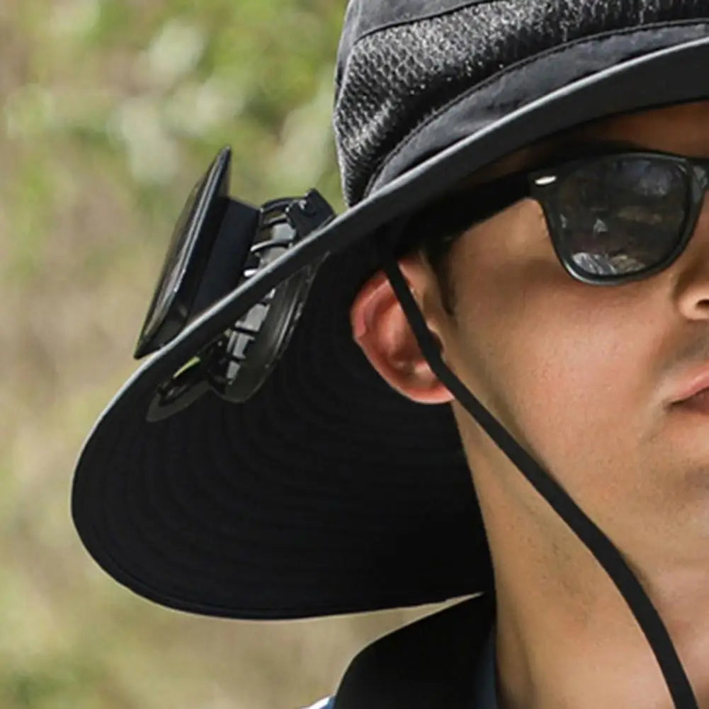 Solar Fan Hat - UPF50 Wide Brim