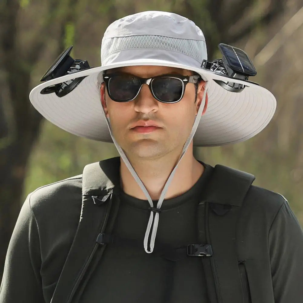 Solar Fan Hat - UPF50 Wide Brim