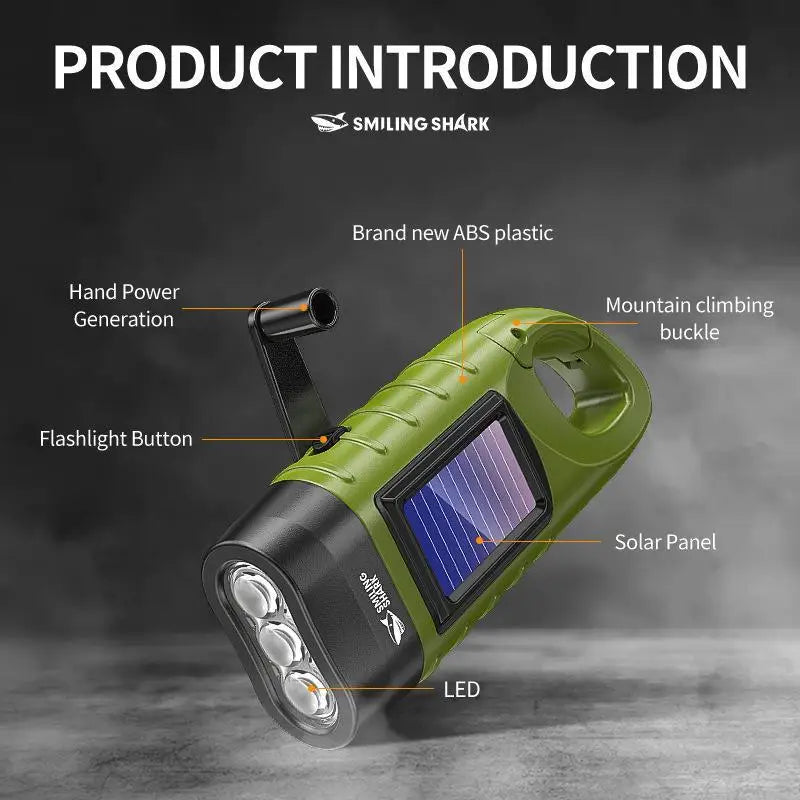Solar Hand Crank Camping Lantern