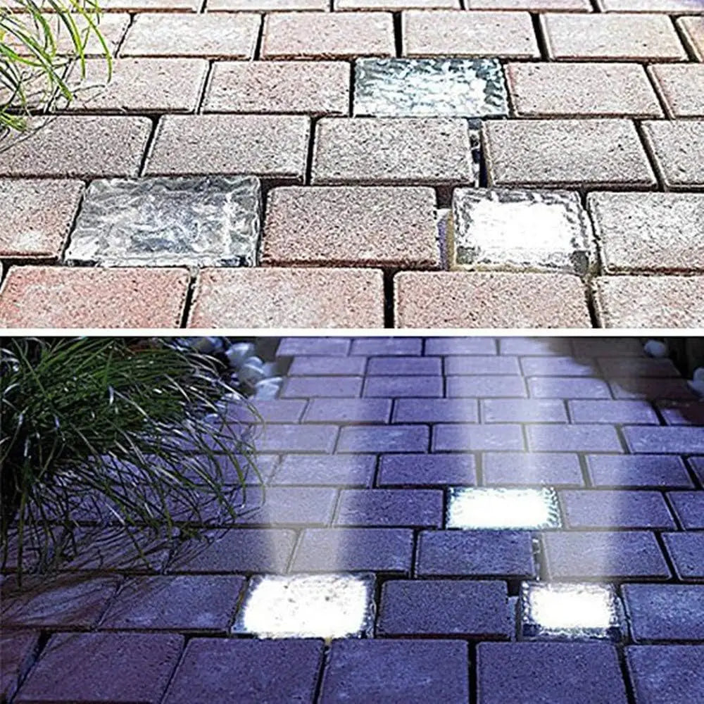 Solar Powered Brick Lights