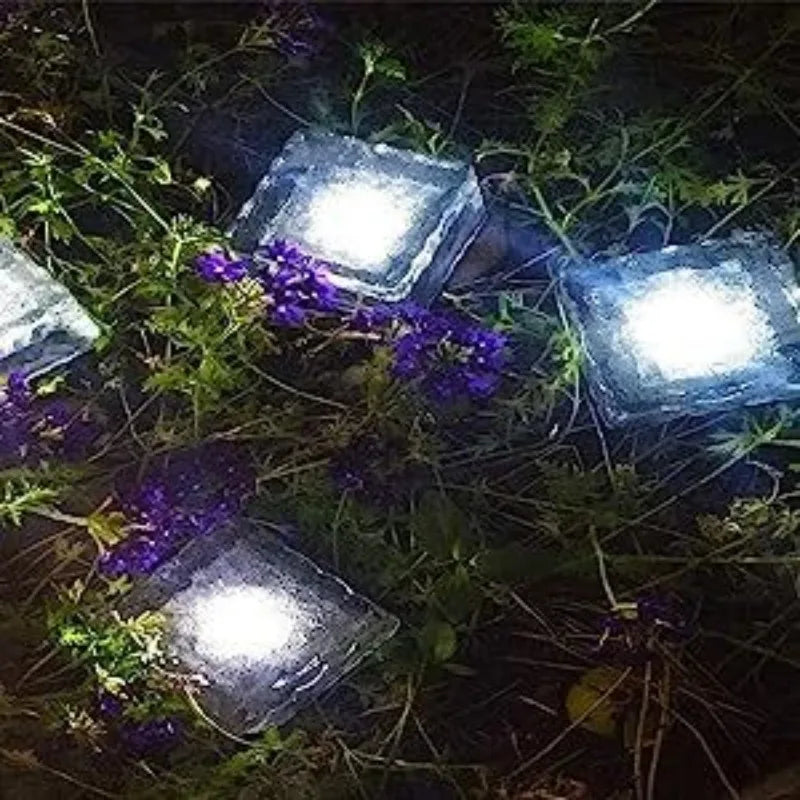 Solar Powered Brick Lights