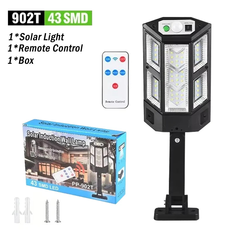 Solar Motion Sensor Street Light