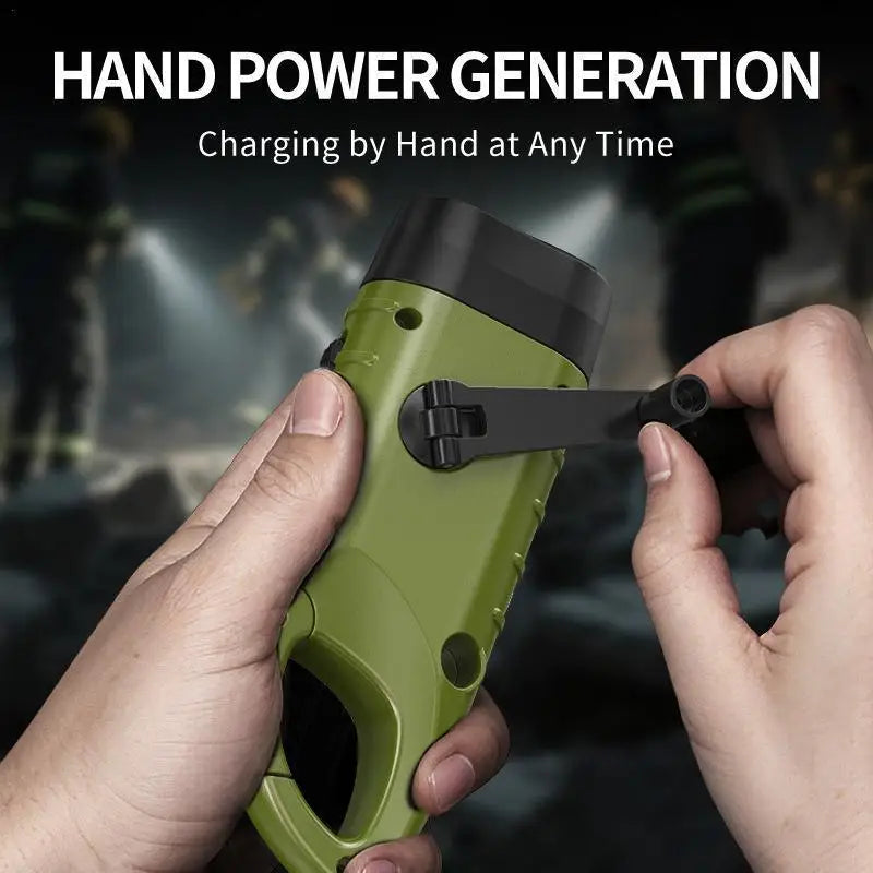 Solar Hand Crank Camping Lantern