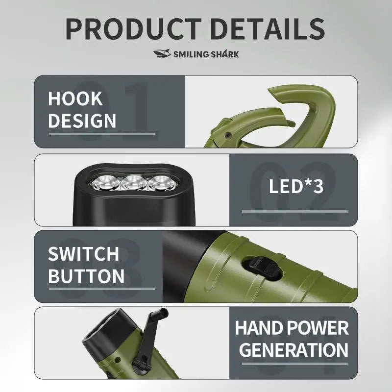 Solar Hand Crank Camping Lantern