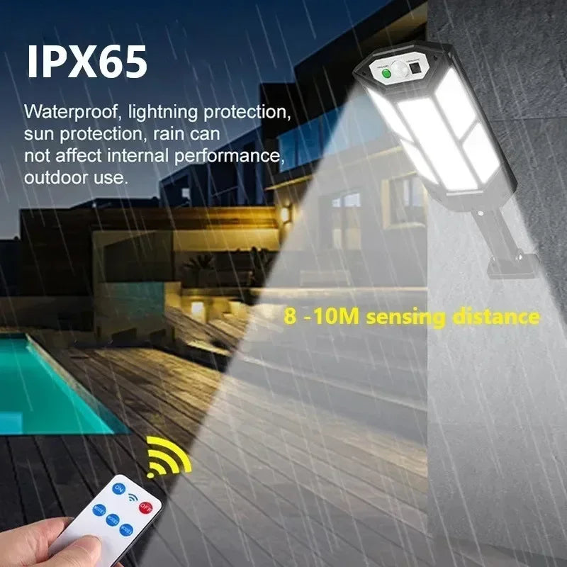Solar Motion Sensor Street Light