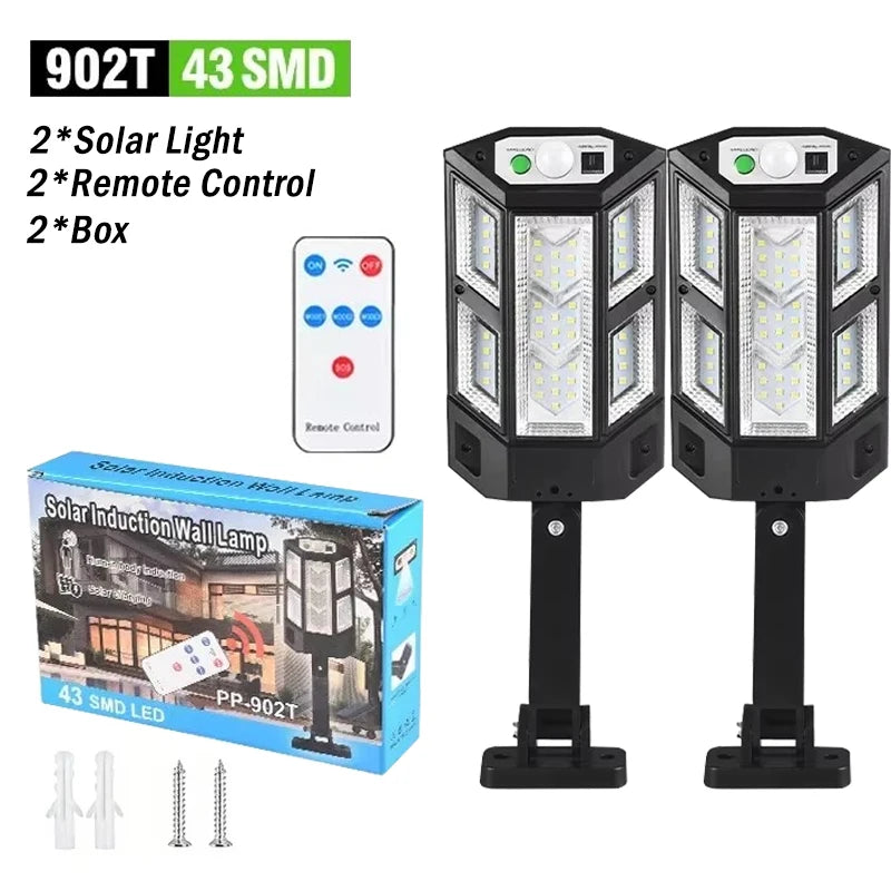 Solar Motion Sensor Street Light
