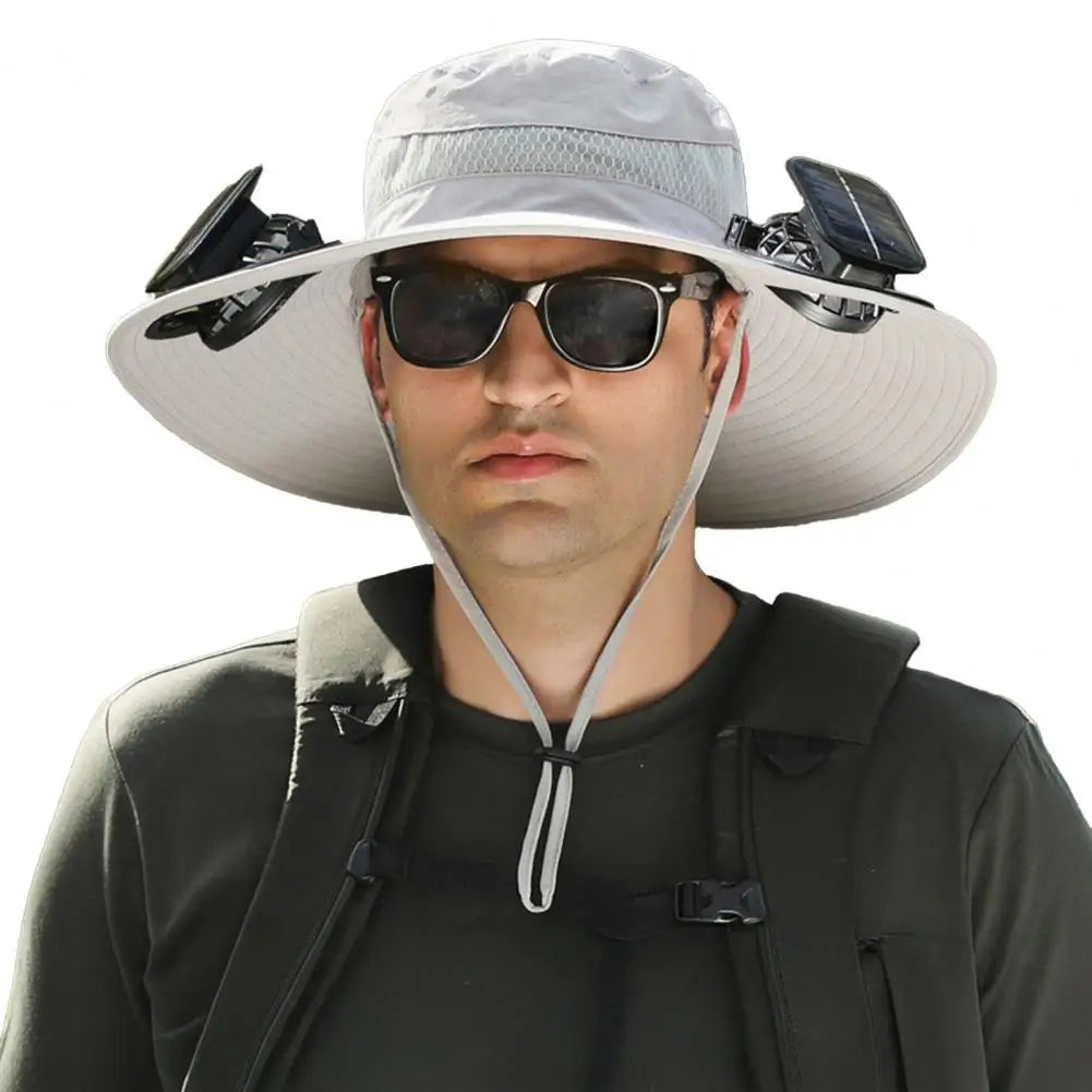 Solar Fan Hat - UPF50 Wide Brim