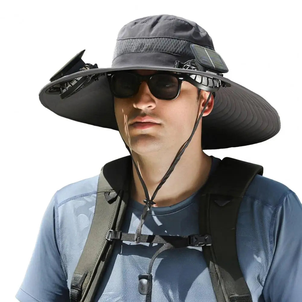 Solar Fan Hat - UPF50 Wide Brim