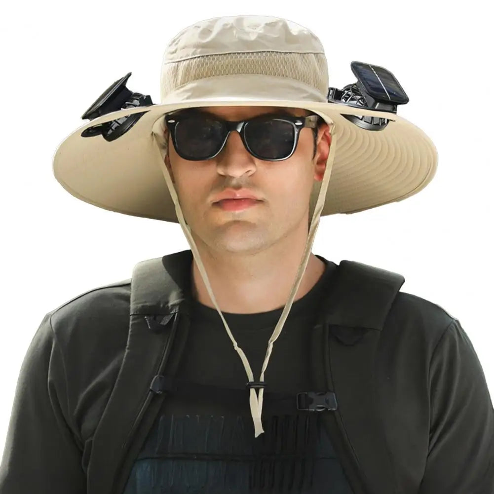 Solar Fan Hat - UPF50 Wide Brim