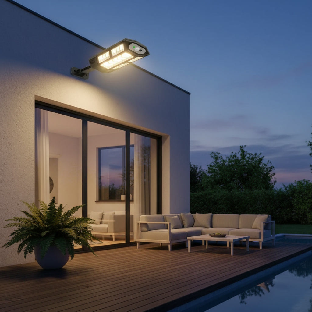 Solar Motion Sensor Street Light